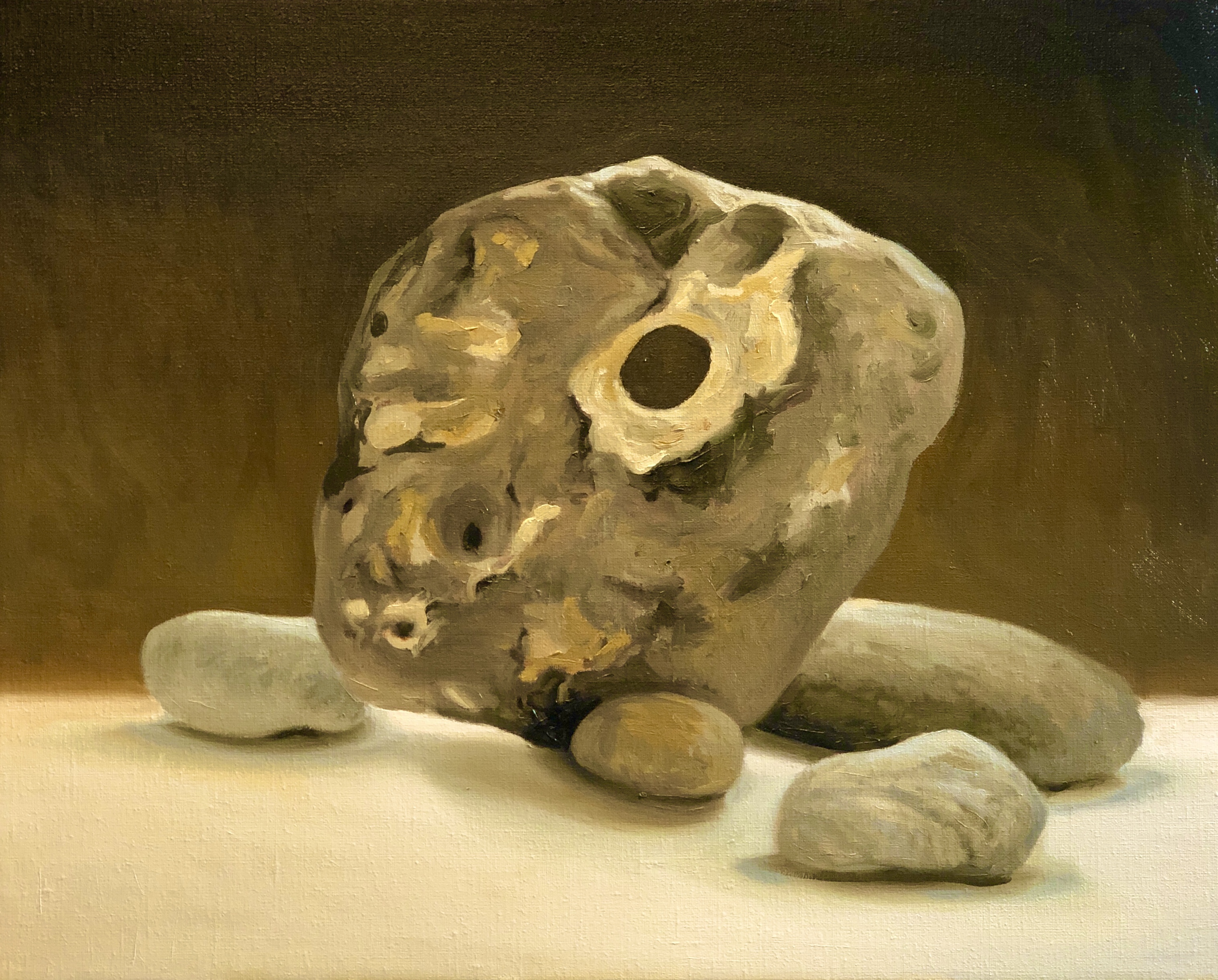 "Balance", 40x50 cm, olie