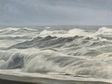 "Tonal Storm" 60x80 cm, olie