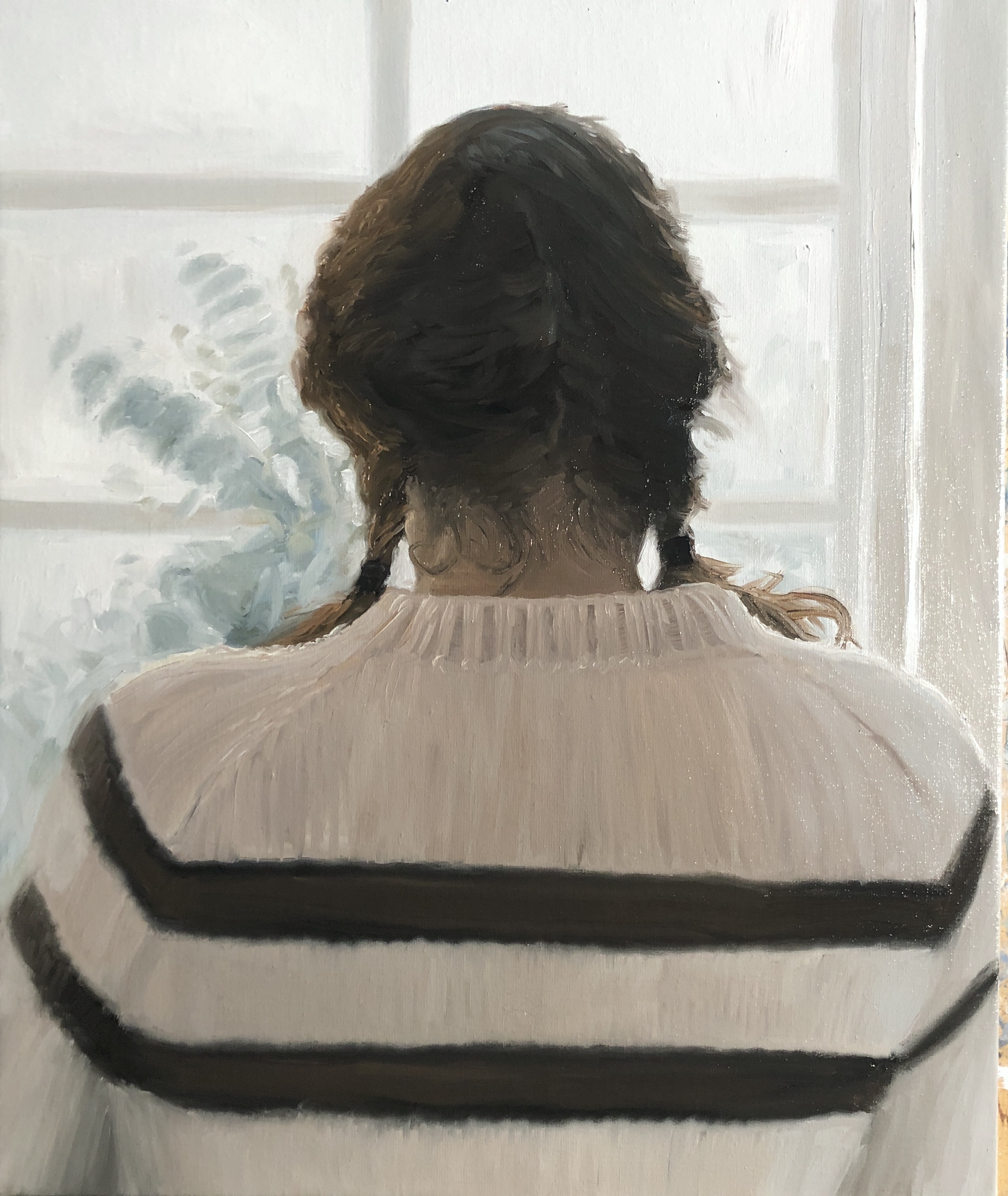 "Catarina", 50x60 cm, olie (privat eje)