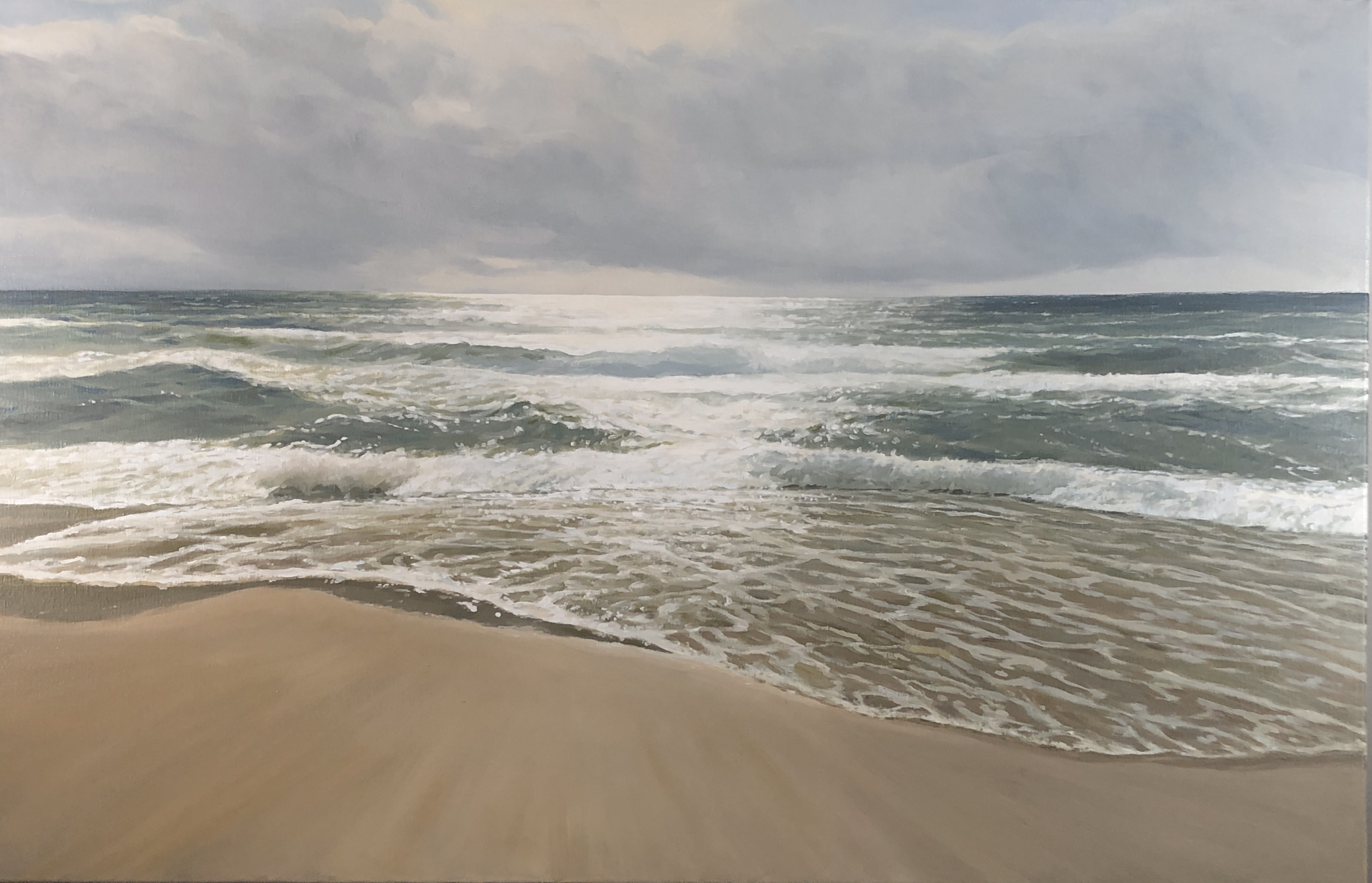 (Uden titel) 90x140 cm, olie (privat eje)