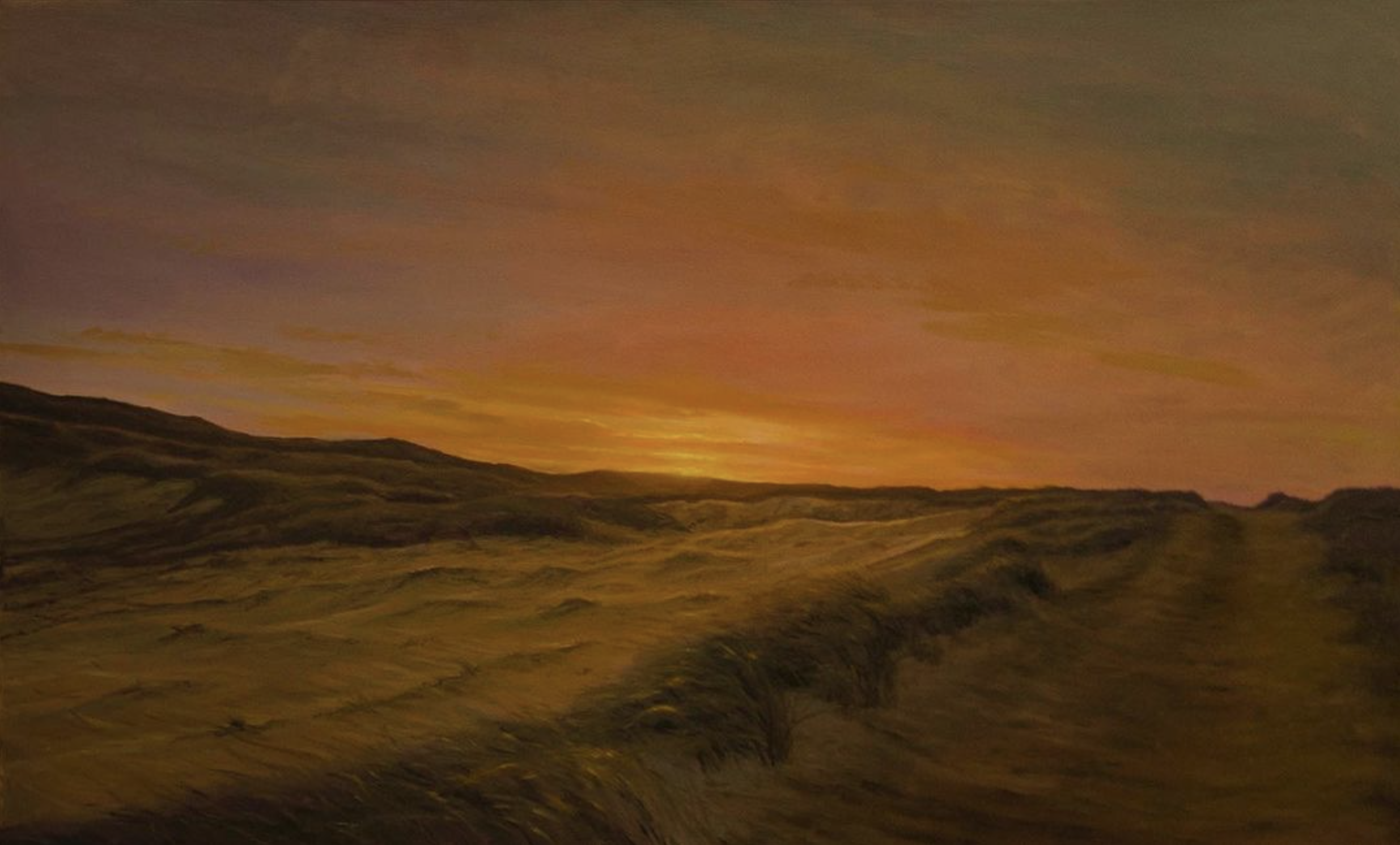 "Believing In Tomorrow", 80x130 cm, olie
