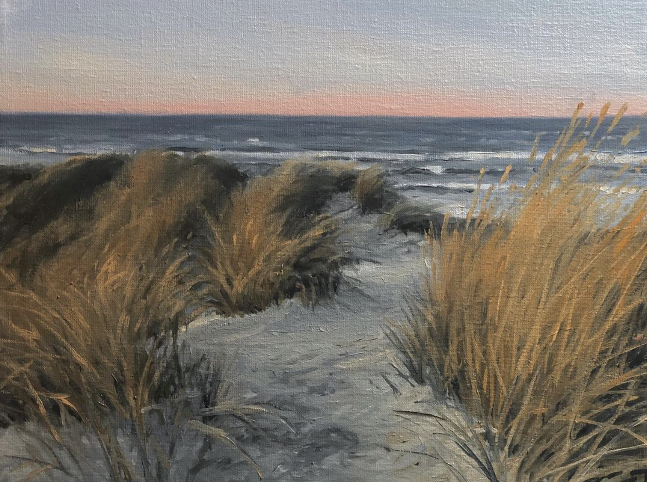 "The View", 30x40 cm, olie (SOLGT)