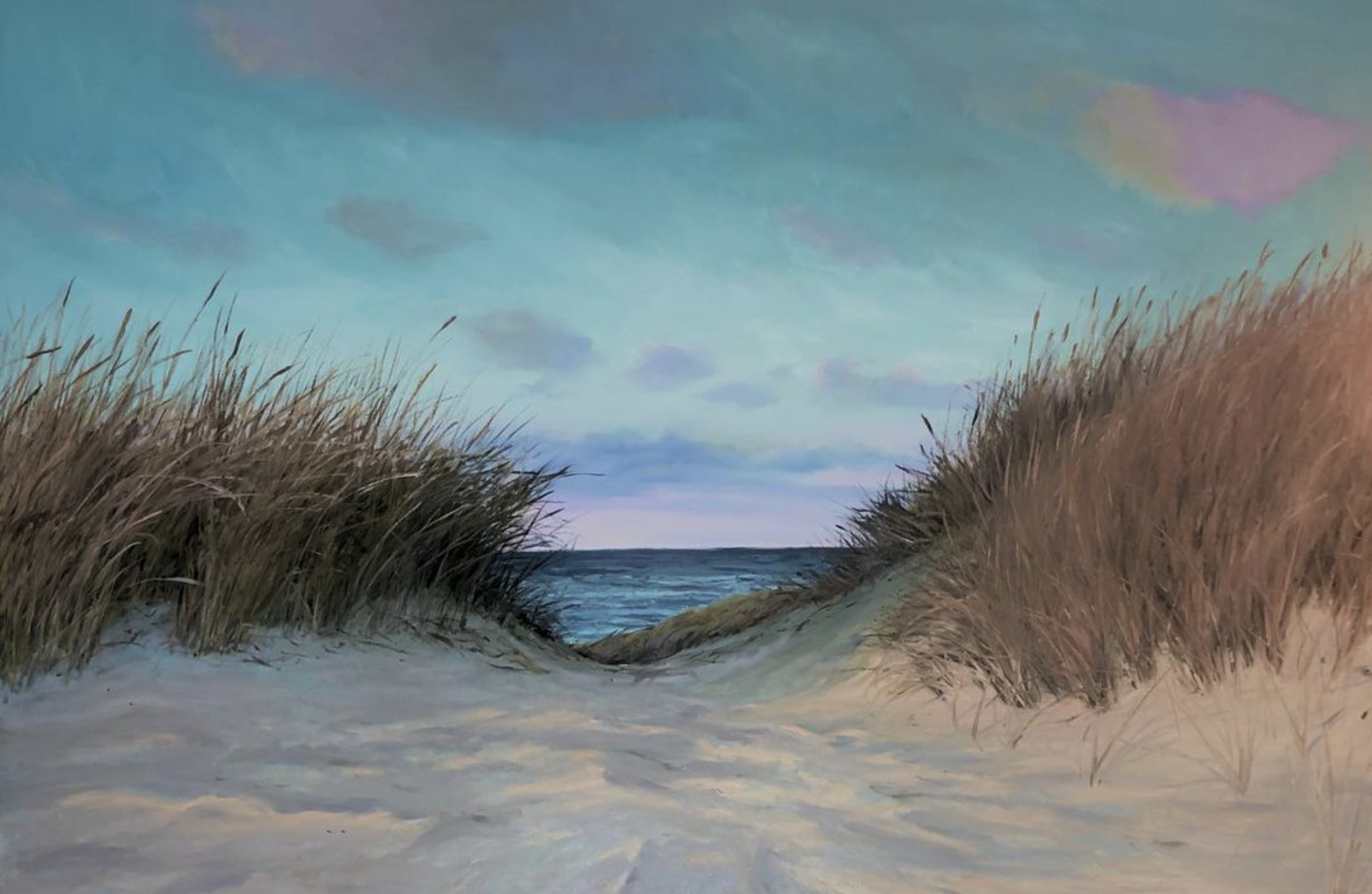 "Escape From Reality", 80x120 cm, olie (SOLGT)