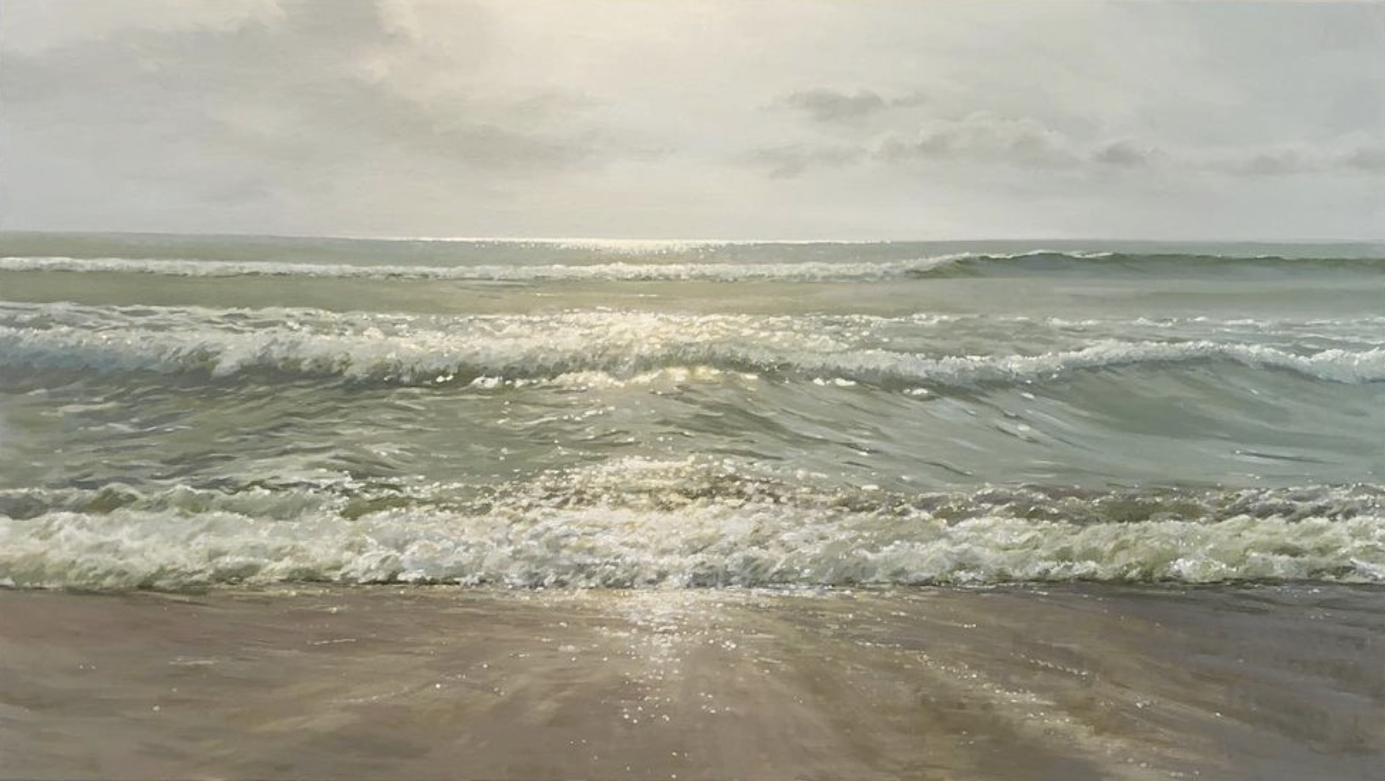"Dreaming", 80x140 cm, olie (SOLGT)