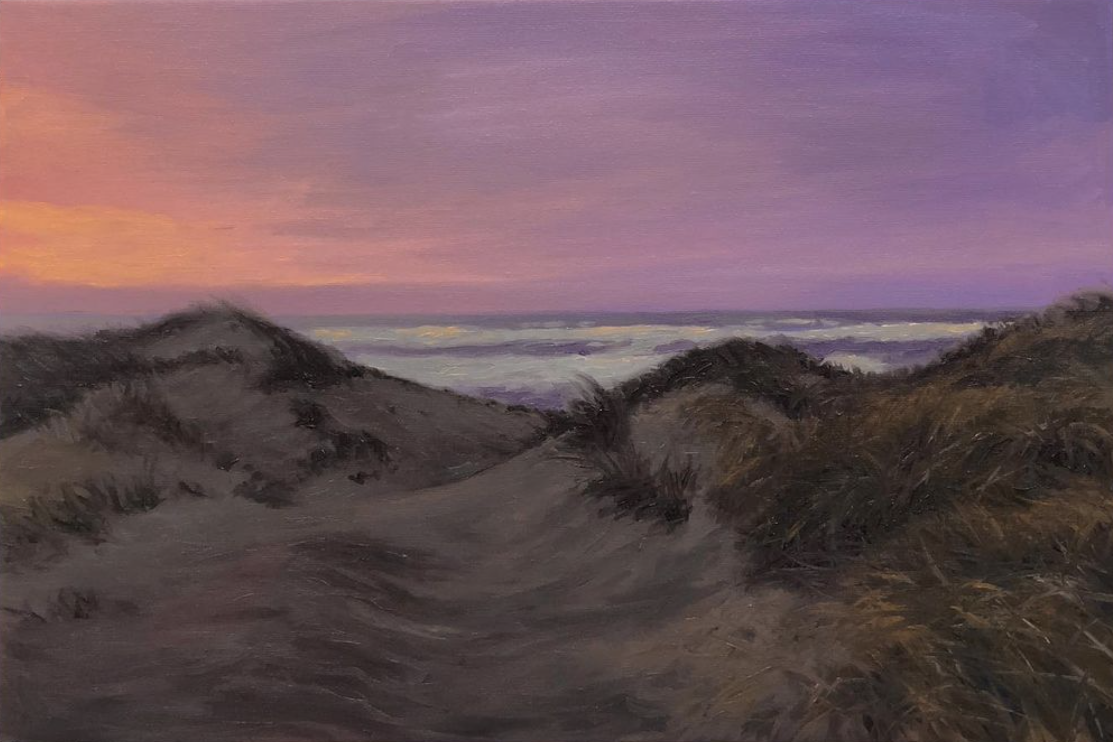 "Uden titel), 40x50 cm, olie (udlånt)