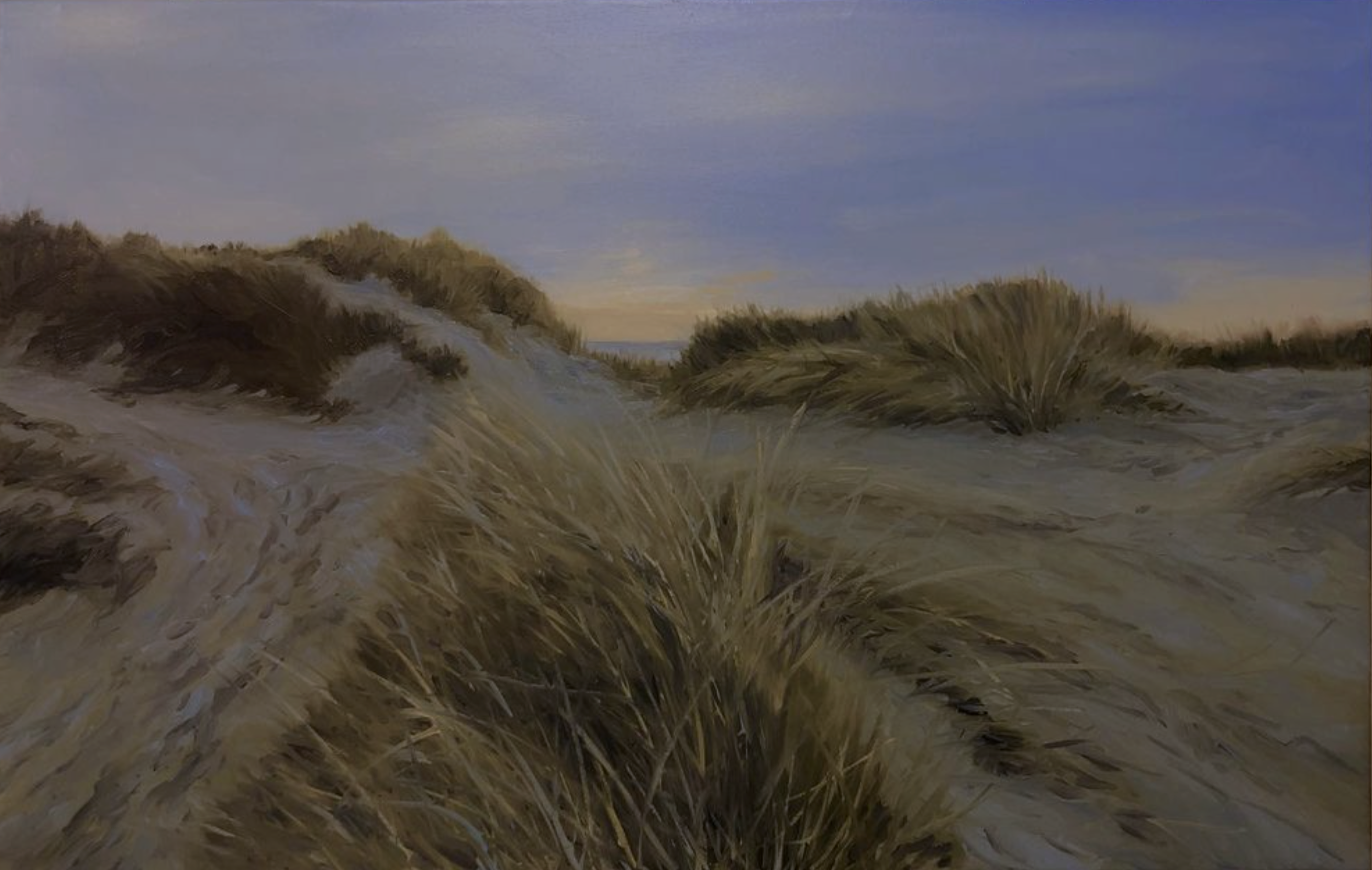 (Uden titel), 70x110 cm, olie (SOLGT)
